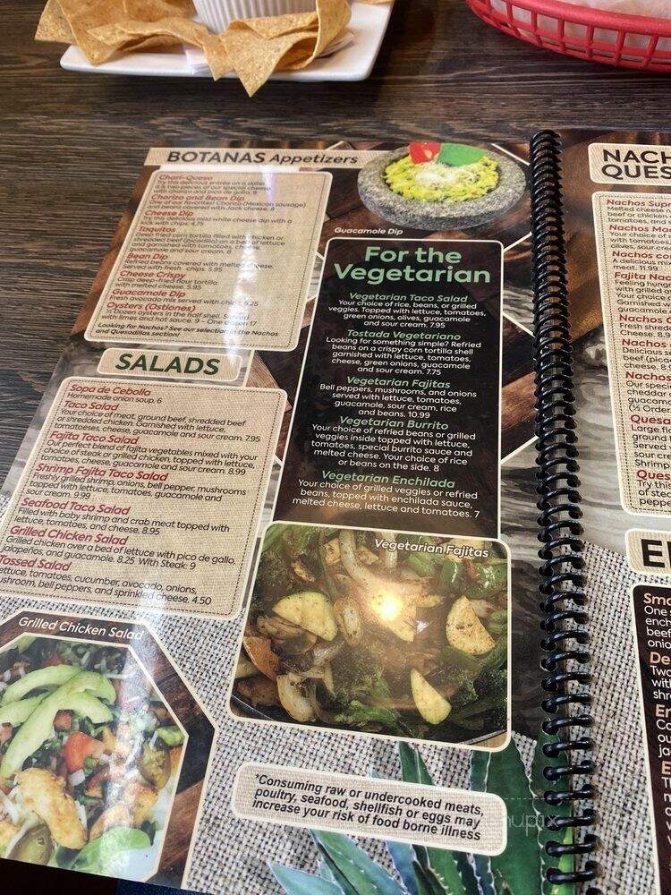 El Patron Mexican Bar & Grill - Fond du Lac, WI menu_pic