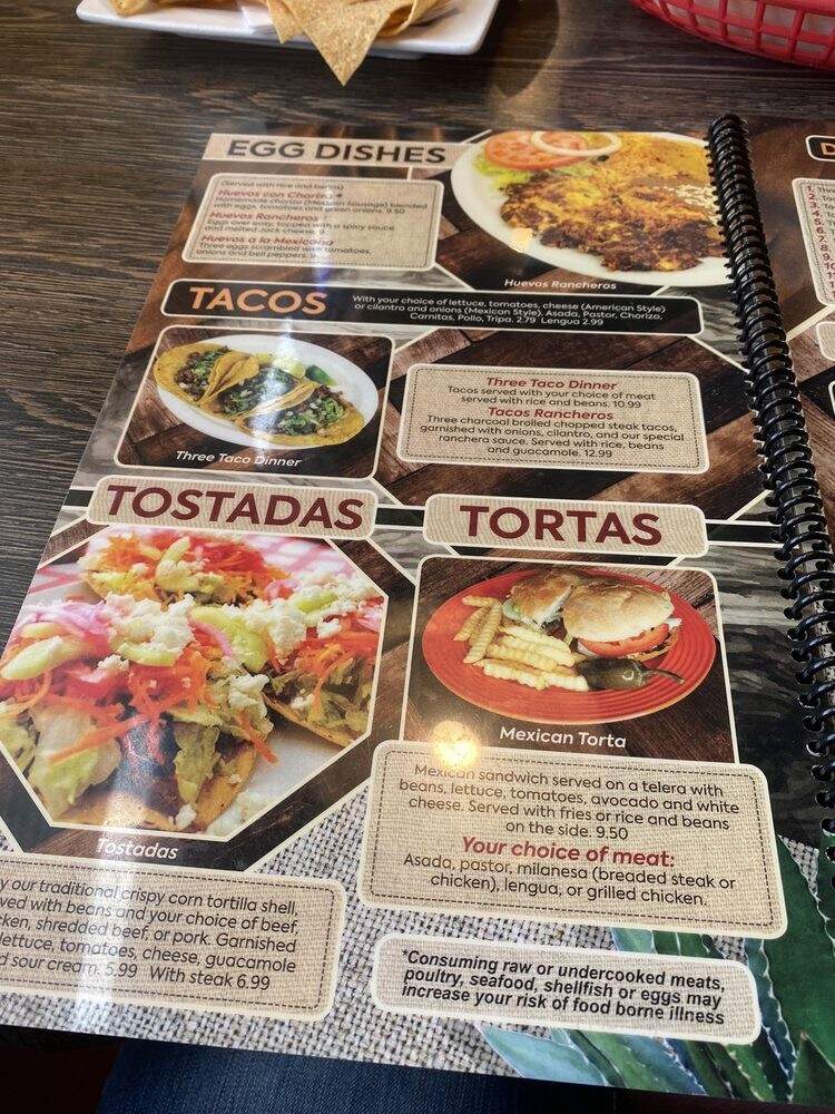 El Patron Mexican Bar & Grill - Fond du Lac, WI menu_pic