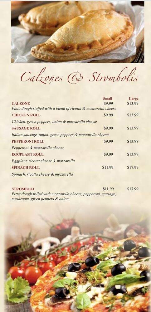 Beneditti's Pizza - Jupiter, FL menu_pic