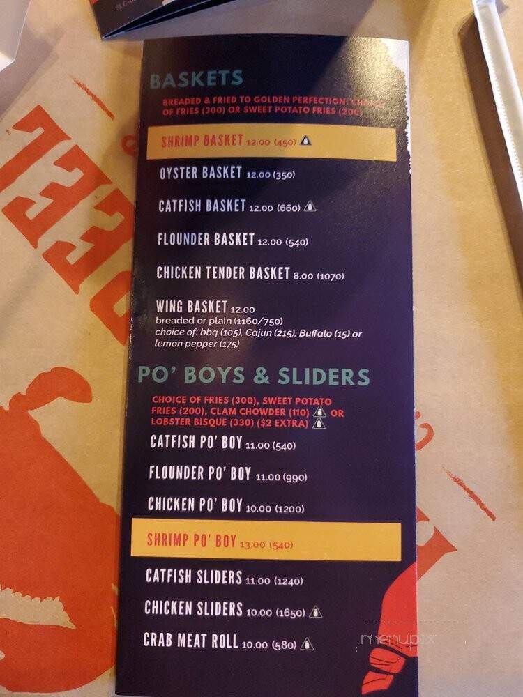 Hook & Reel Cajun Seafood & Bar - West Valley City, UT menu_pic