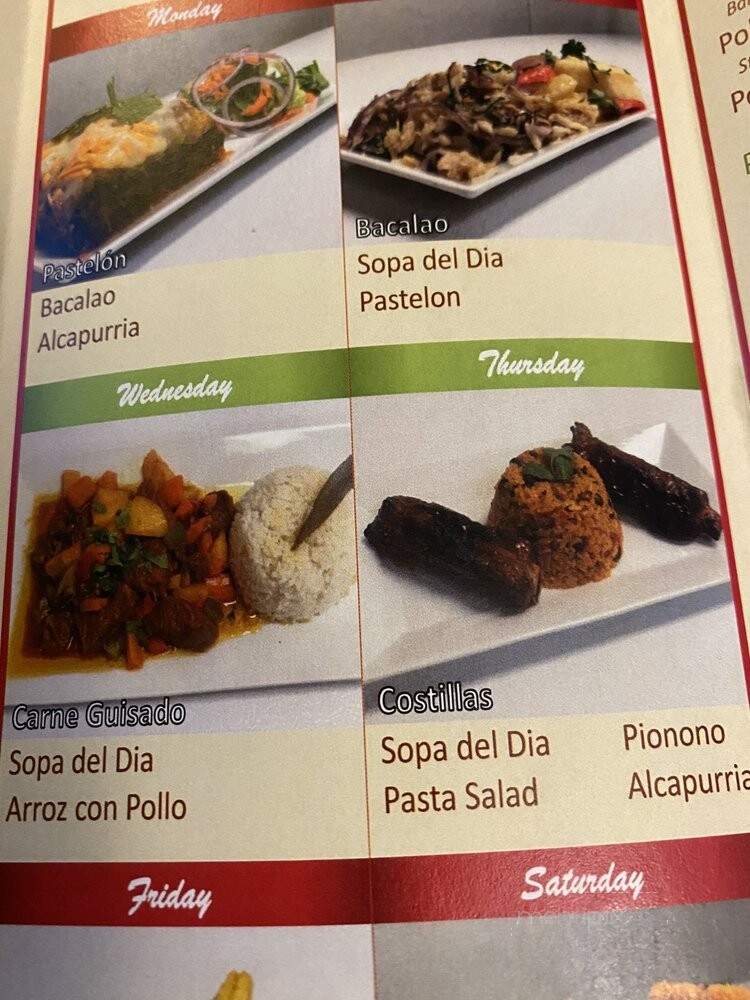 Emilio's Place - Bartonsvllle, PA menu_pic