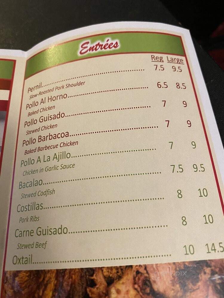 Emilio's Place - Bartonsvllle, PA menu_pic