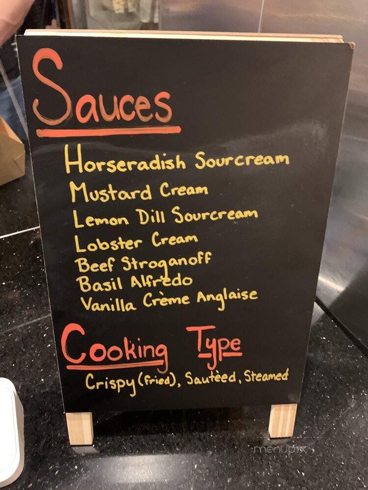 Zofia's Kitchen - Arlington, VA menu_pic