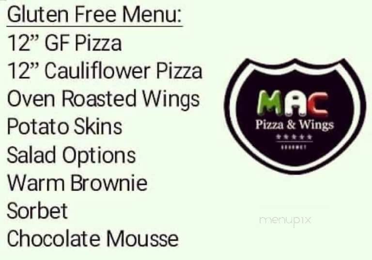 Mac Pizza & Wings - Bradenton, FL menu_pic