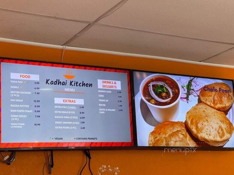 Kadhai Kitchen - San Jose, CA menu_pic