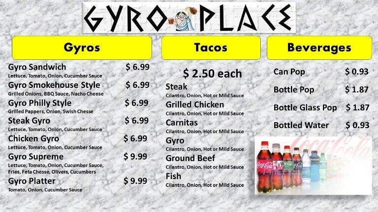 Gyro Place - Clear Lake, IA