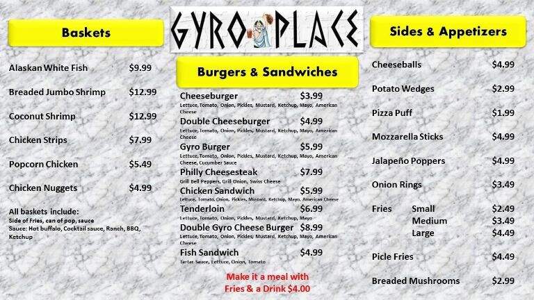 Gyro Place - Clear Lake, IA