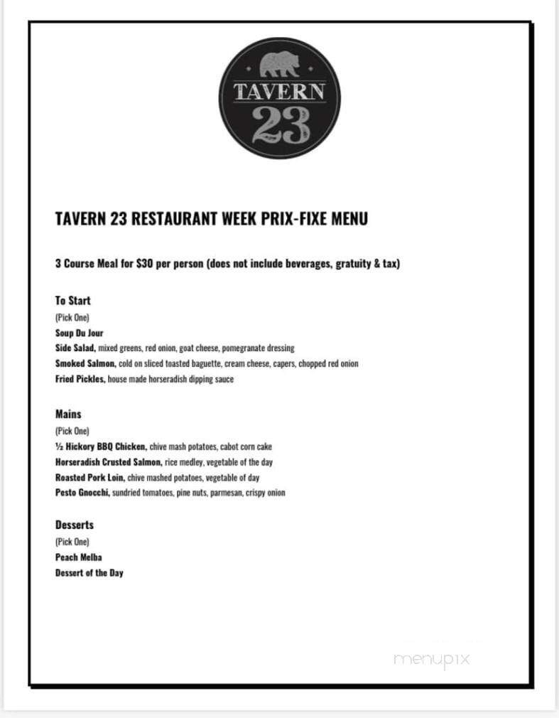 Tavern 23 - Windham, NY