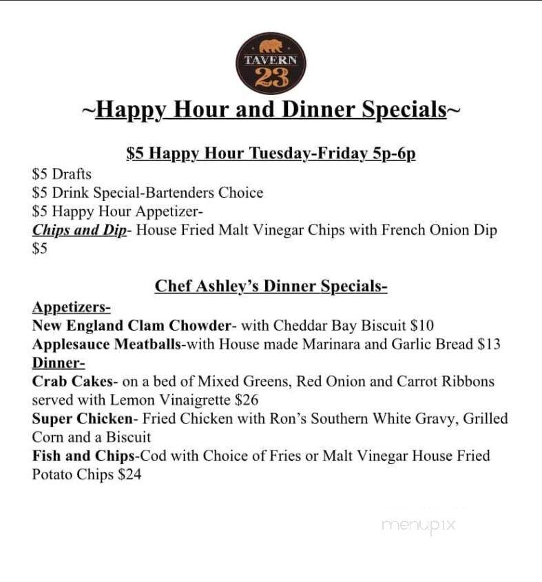 Tavern 23 - Windham, NY