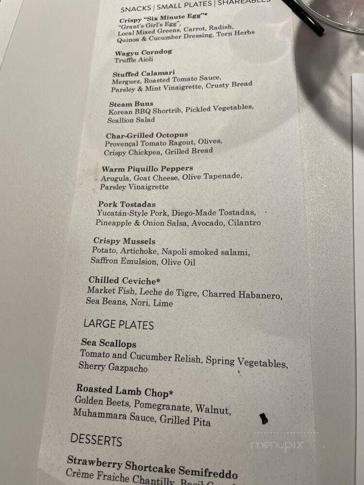 Camp Modern American Eatery - Greenville, SC menu_pic