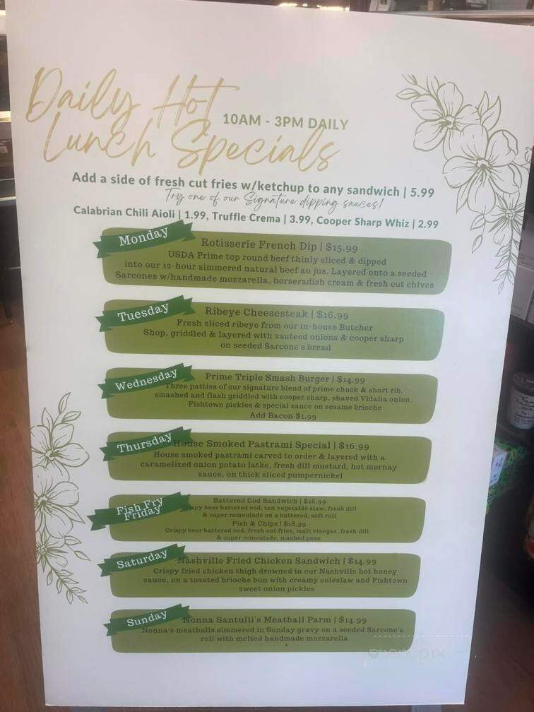 Haddon Culinary - Collingswood, NJ menu_pic