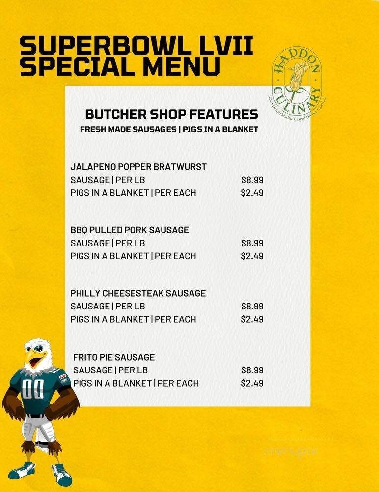 Haddon Culinary - Collingswood, NJ menu_pic