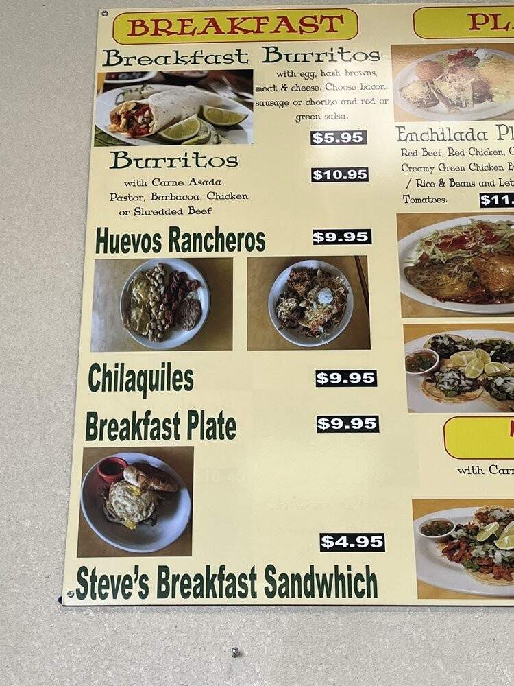 Juani's Kitchen - Albuquerque, NM menu_pic