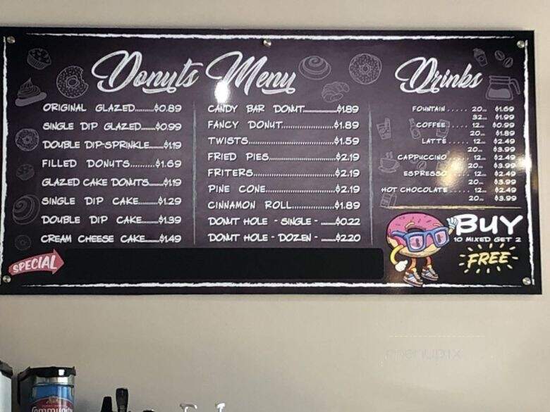 Giggle Monsters Craft Donuts - Canton, GA menu_pic