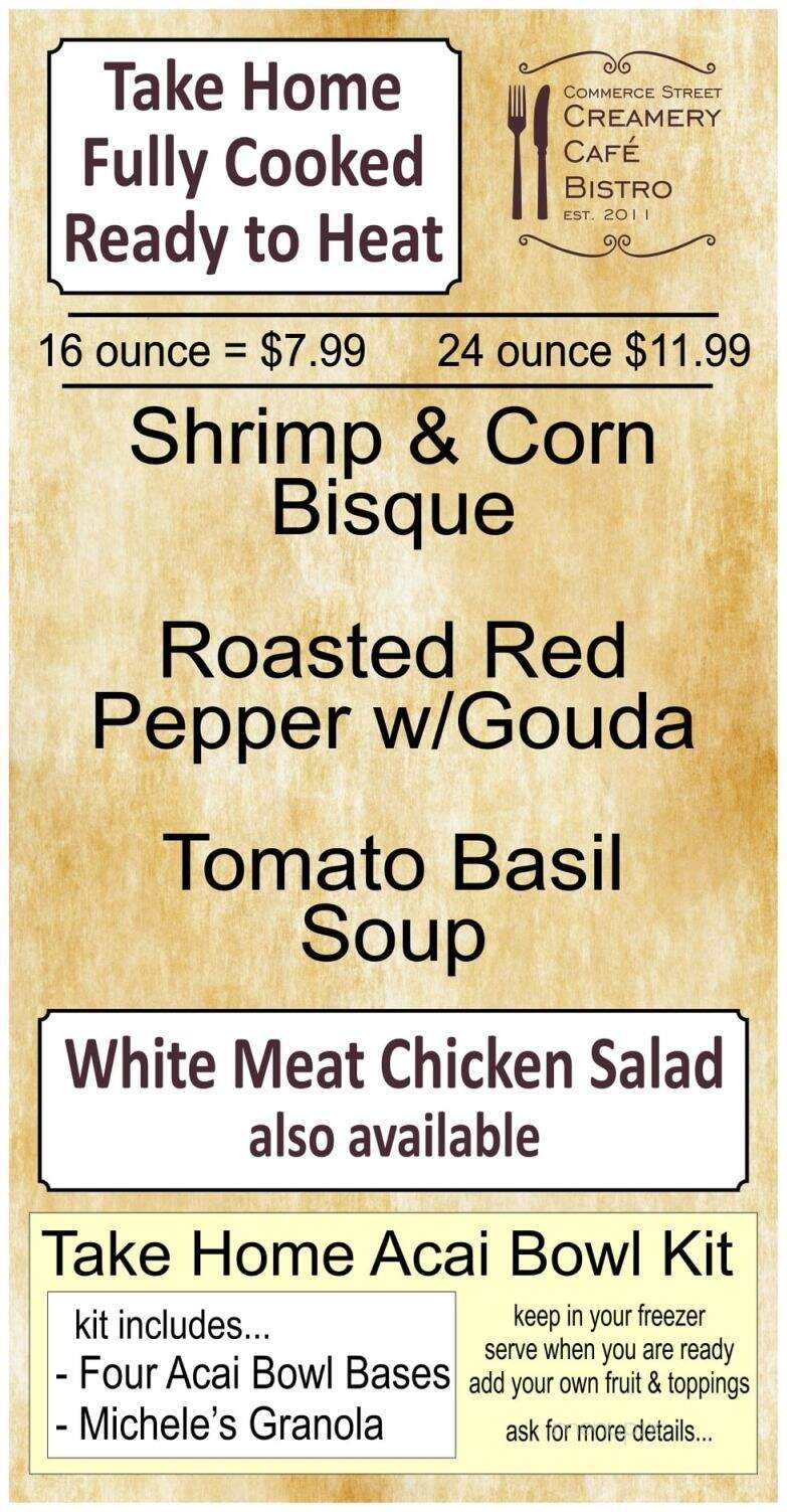 Yo Java Bowl Cafe - Chester, MD menu_pic