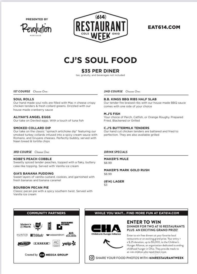 CJ's Soul Food - Lewis Center, OH