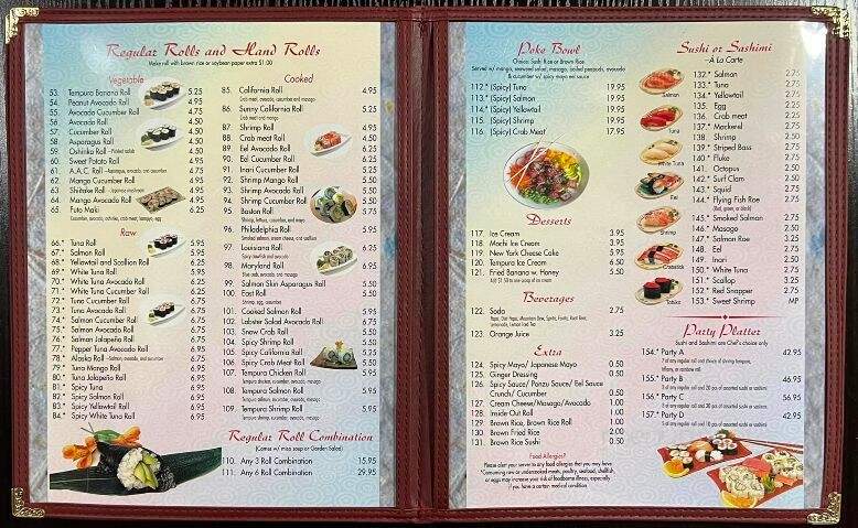 John's Sushi House - Philadelphia, PA menu_pic