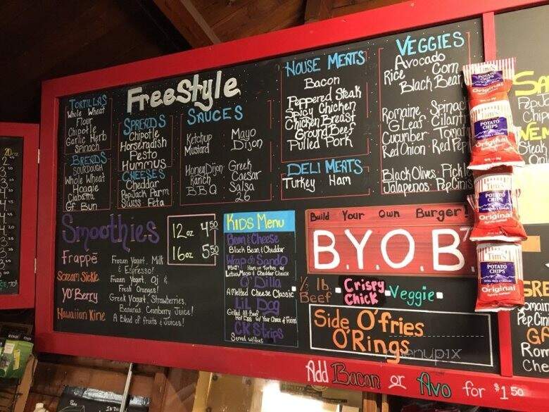 Wraptitude - Welches, OR menu_pic