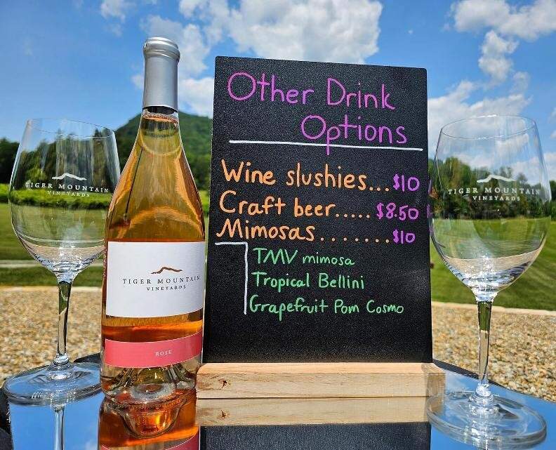 Tiger Mountain Vineyards - Tiger, GA menu_pic