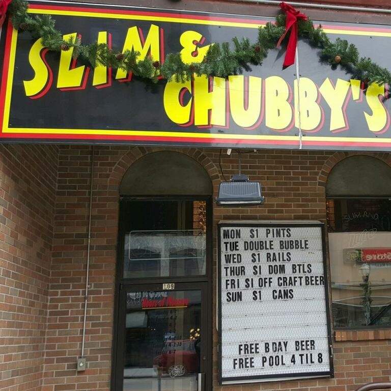 Slim & Chubby's - Fond du Lac, WI menu_pic