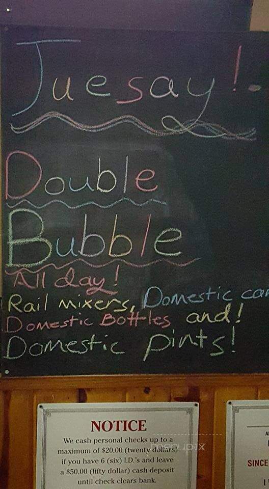 Slim & Chubby's - Fond du Lac, WI menu_pic