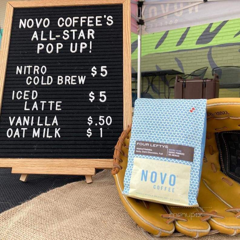 Novo Coffee - Denver, CO menu_pic