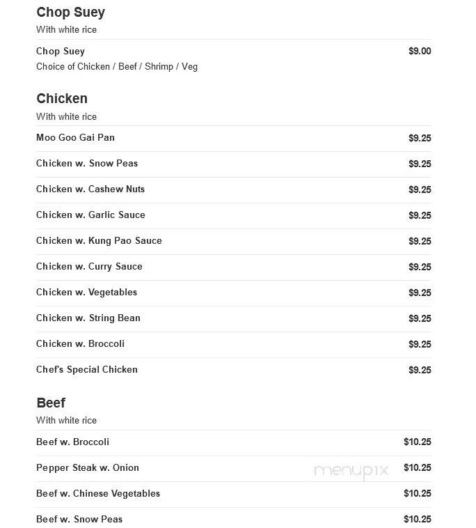 Joyful House - Plainfield, CT menu_pic