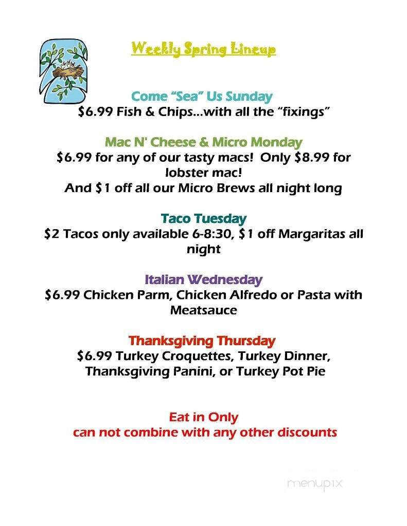 CJ's Penalty Box - Lincoln, NH menu_pic