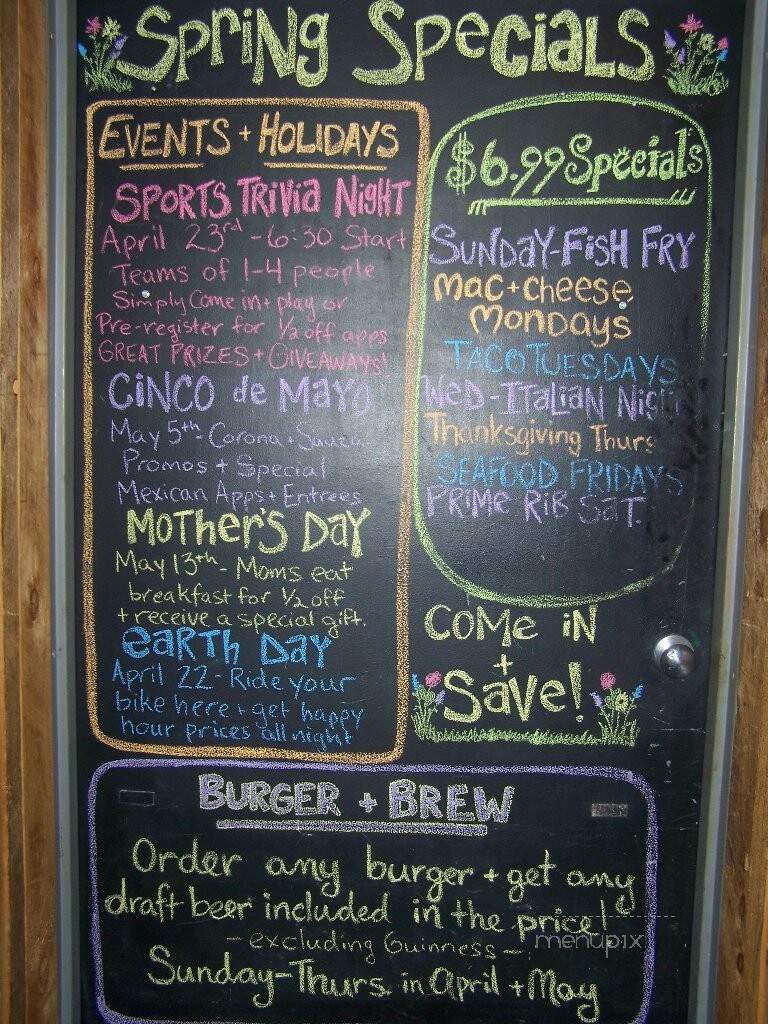 CJ's Penalty Box - Lincoln, NH menu_pic