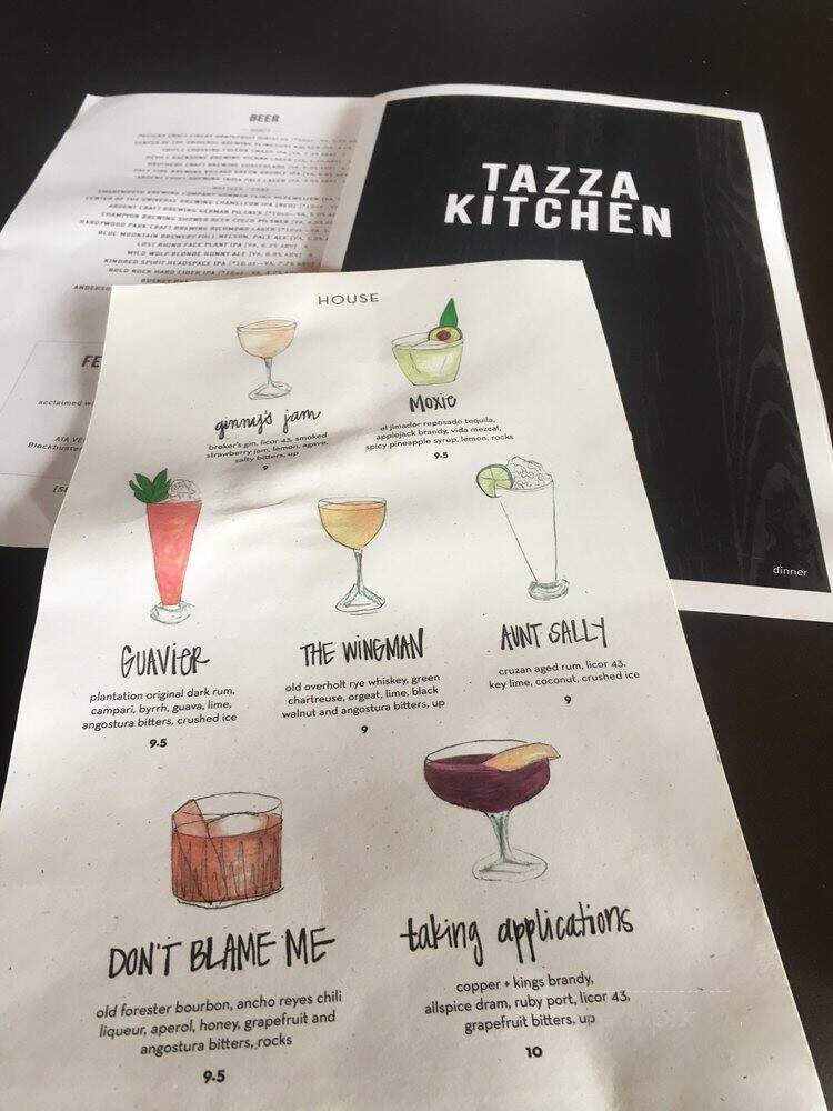 Tazza Kitchen Alverser Plaza - Midlothian, VA menu_pic