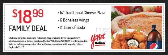 YNot Pizza - Chesapeake, VA