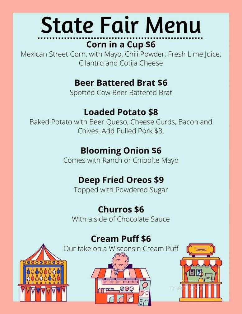 A.J. O'Brady's Irish Pub Grill - Menomonee Falls, WI menu_pic