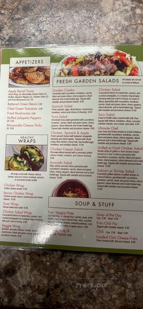 Apple Barrel Cafe - Broken Arrow, OK menu_pic