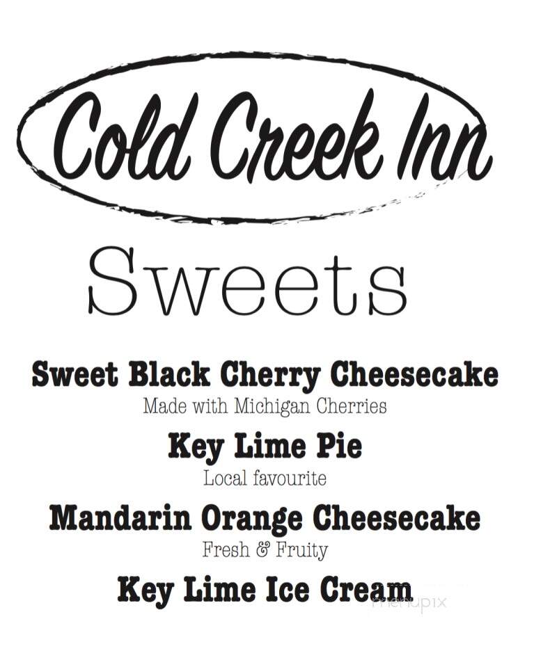 Cold Creek Inn - Beulah, MI