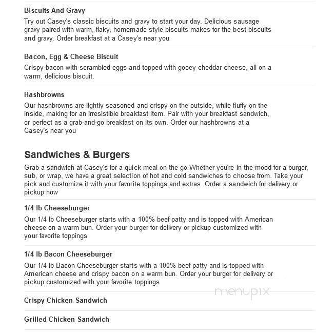 Caseys Carry Out Pizza - Missouri Valley, IA menu_pic