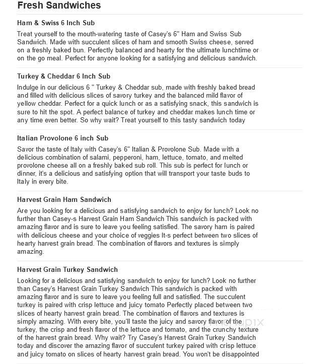 Caseys Carry Out Pizza - Missouri Valley, IA menu_pic