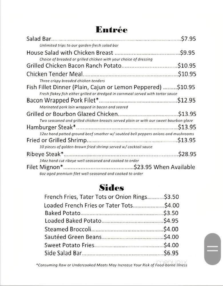 Dresden Elks Lodge - Dresden, TN menu_pic