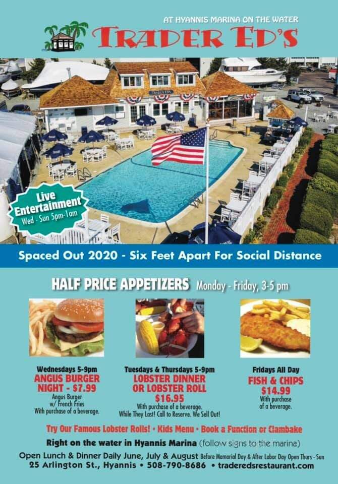 Trader Ed's At Hyannis Marina - West Yarmouth, MA menu_pic