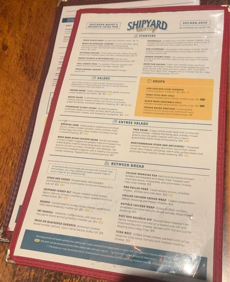 Shipyard Brew Pub - Eliot, ME