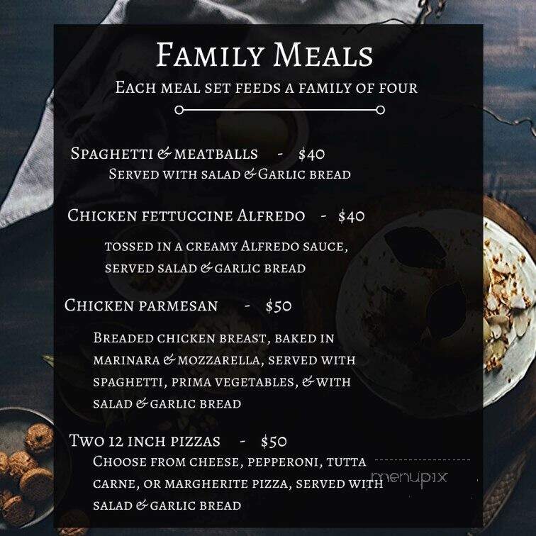 Sorci's Italian Cafe & Enoteca - Sumner, WA menu_pic