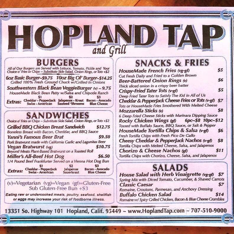 Hopland Brewery - Hopland, CA