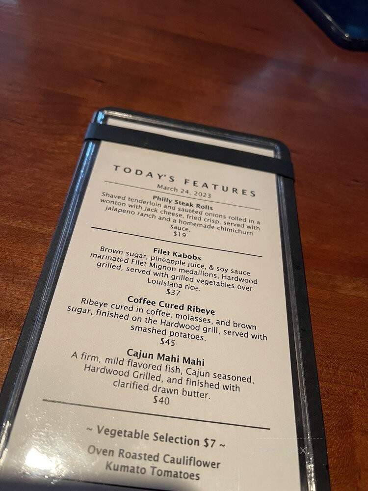 J. Alexander's - Boca Raton, FL menu_pic