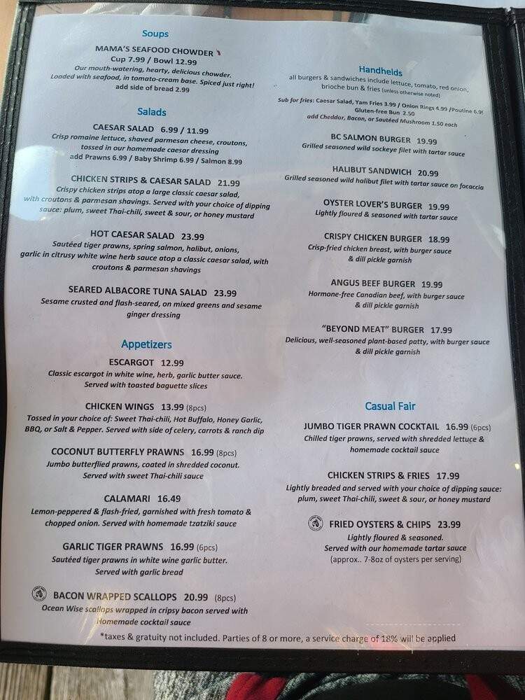 Shady Island Seafood Bar & Grill - Richmond, BC