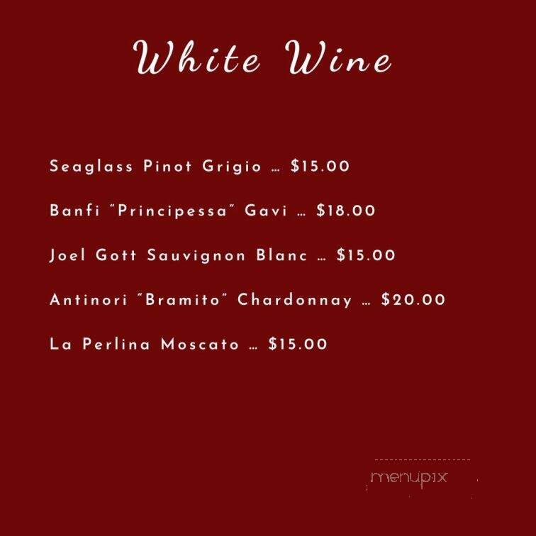 Mosca's Restaurant - Avondale, LA menu_pic