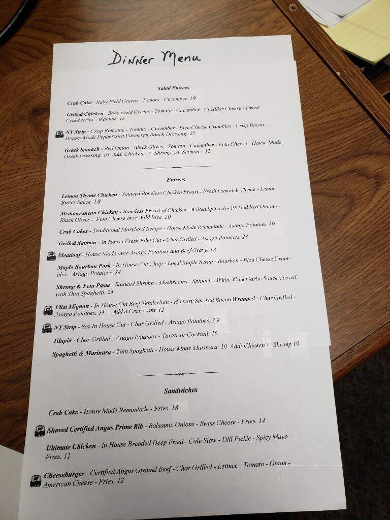 City Lights - Cumberland, MD menu_pic