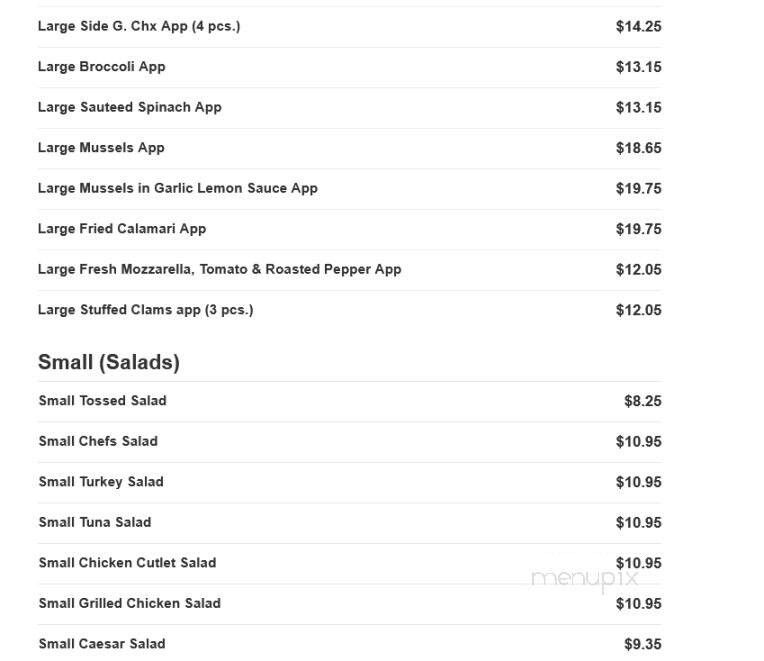 Mario's Famous Pizza - Bloomfield, NJ menu_pic