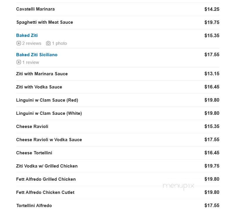 Mario's Famous Pizza - Bloomfield, NJ menu_pic