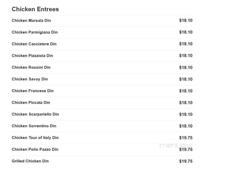 Mario's Famous Pizza - Bloomfield, NJ menu_pic