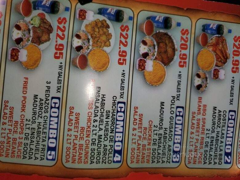 Malecon Restaurant - Yonkers, NY menu_pic