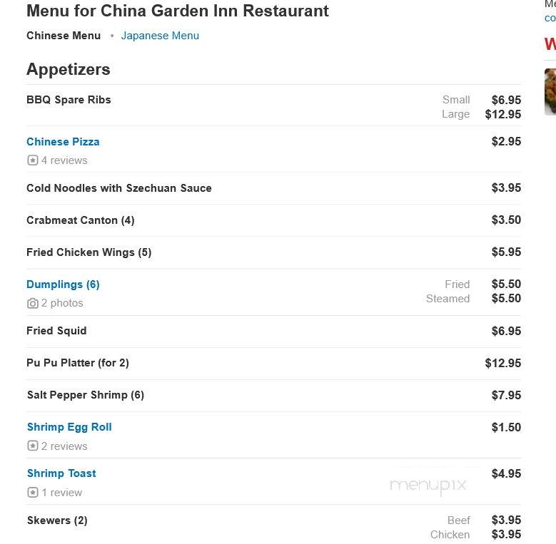 China Garden Inn Restaurant IV - Willow Grove, PA